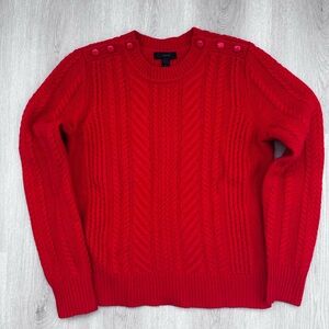 J. Crew Women's Perfect Cable Knit Sweater